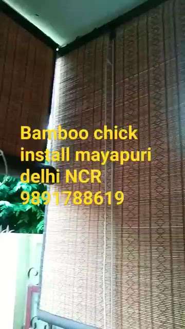 Bamboo chick install, alltyp bamboo chick maker alltiype windows blinds makers mayapuri delhi NCR 9891788619
