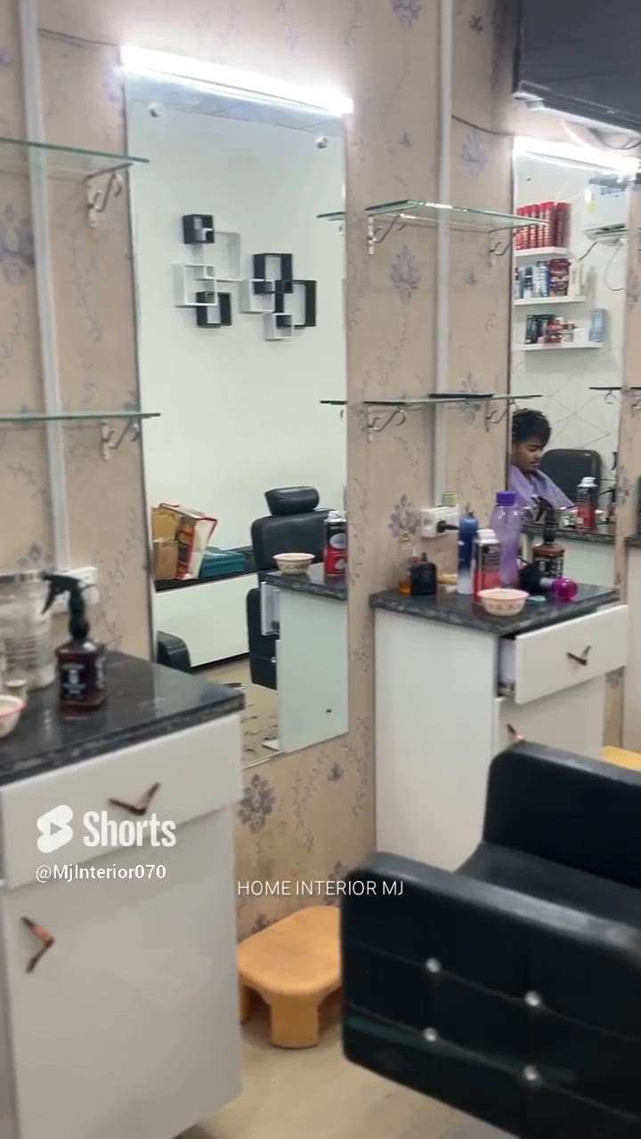 Hair salon #salon  #barbar
#interior #InteriorDesigner 
 #KitchenInterior