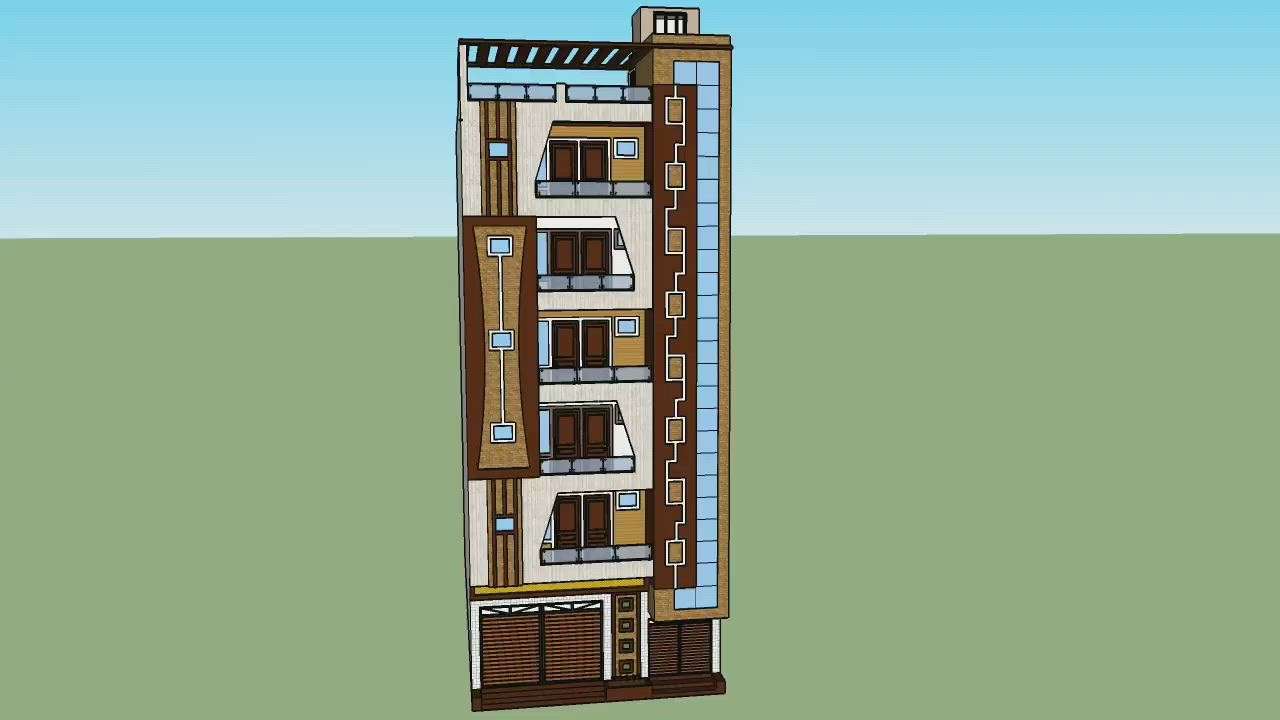 3D. Animation of Residencial Building