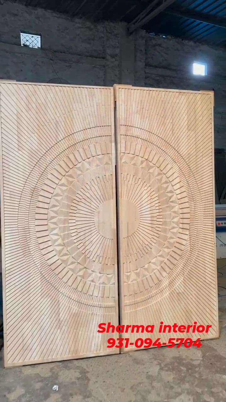 Seasoned wood 
Best quality
CNC magic
Factory Made doors 
9310945704