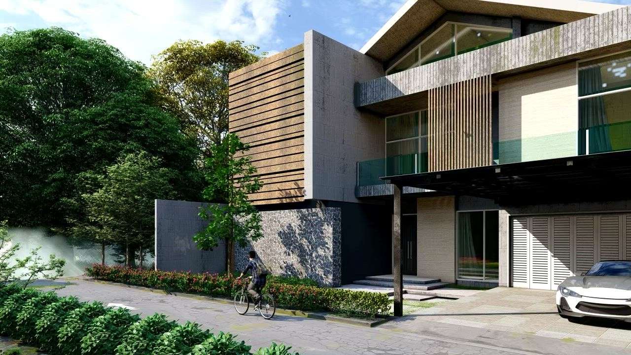 3D Rendered Villa walkthrough. #3DPlans #3delevationhome #walkthrough_animations_video_rendering #modernhouses #modernhousedesigns