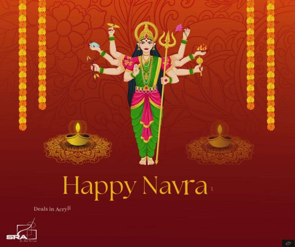 “May Maa Durga is there is to empower you with strength to face difficulties and problems in life and emerge winner. Happy Chaitra Navratri to you.”  #festival