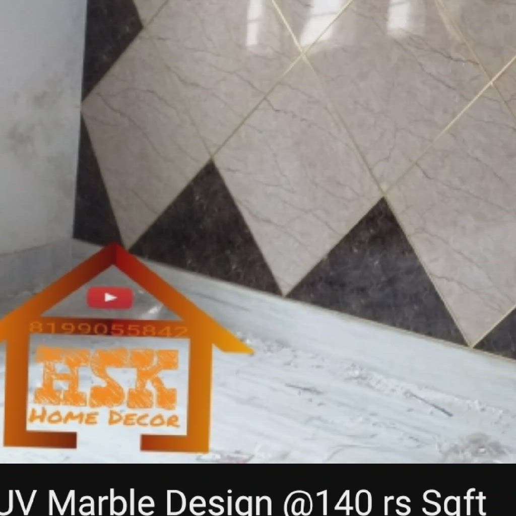 uv Marble Design by hsk home decor #hardeepsainikaithal #kaithal  #kawartan #HouseDesigns  #LivingroomDesigns  #BathroomDesigns  #WardrobeDesigns  #InteriorDesigner  #WallDesigns  #ContemporaryDesigns
