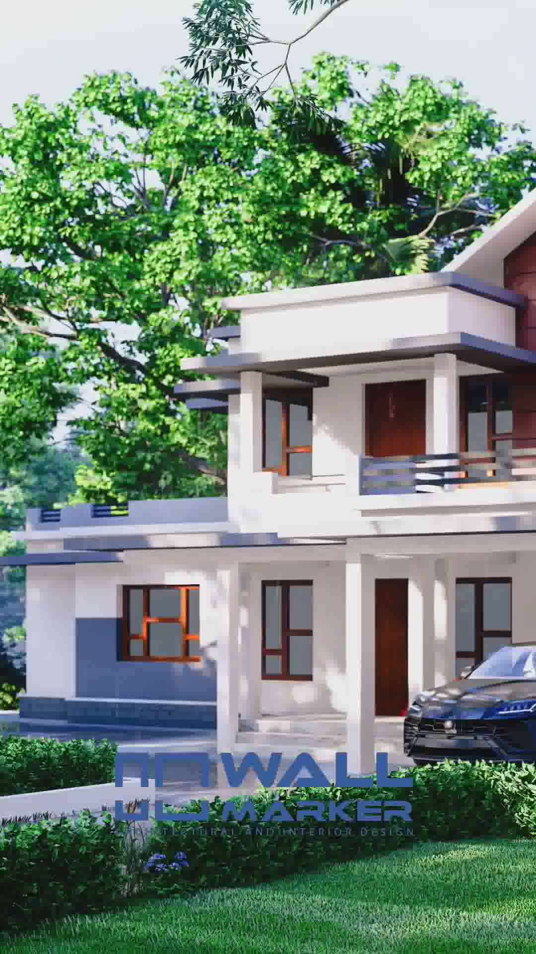Duplex home exterior
builders and interiors in Thalassery
 #homesweethome 
#HomeDecor 
#ElevationHome 
#homeinterior 
#homedesigner 
#homeplan 
#InteriorDesigner 
#architecturedesigns 
#builders
#Architectural&Interior 
#exteriordesigns 
#3d