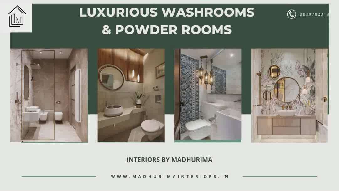 Washroom Design #iminteriors #interiorsbymadhurima #InteriorDesigner