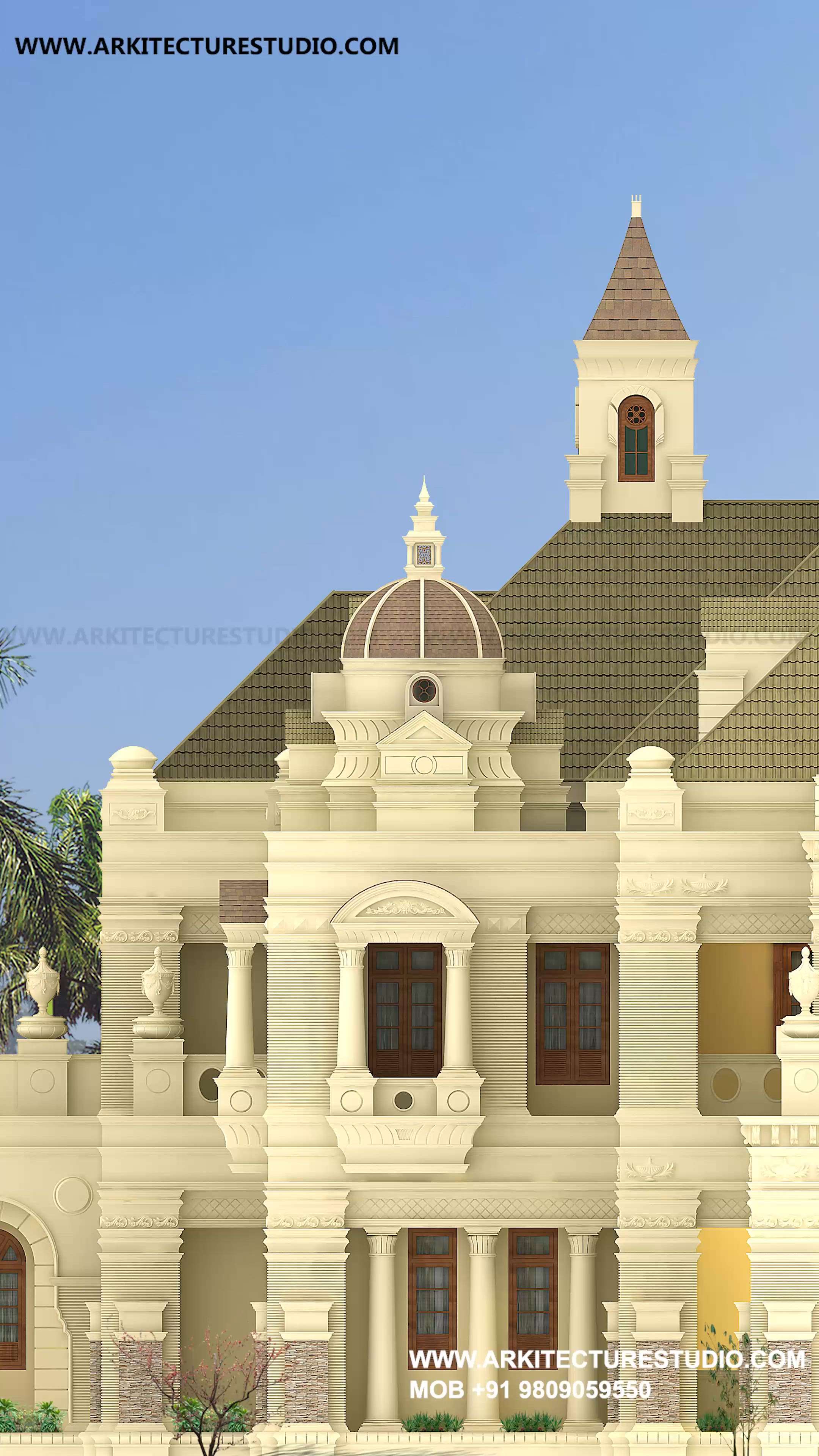colonial luxury kerala house
www.arkitecturestudio.com
 #arkitecturestudio 
 #colonialvilladesign 
 #classichomes