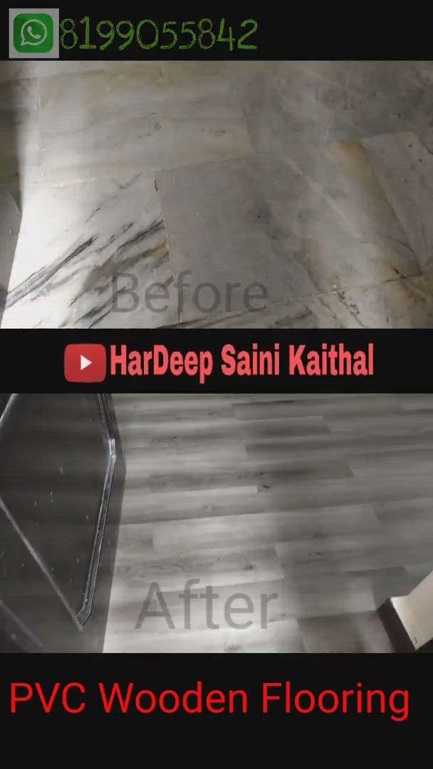pvc vinyl flooring by #hardeepsainikaithal