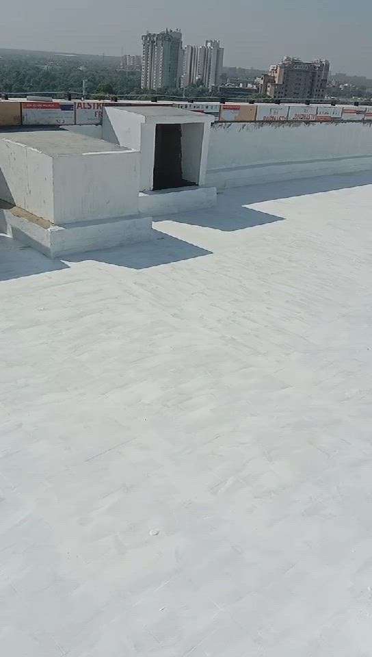 #No seepage and no silane after waterproofing on the roof. 
Coll Now. 7700849767