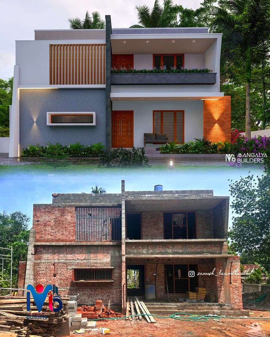 #ContemporaryHouse  #Kollam  #KeralaStyleHouse  #keralaarchitectures  #KeralaStyleHouse  #keralahomestyle  #keralahomeinterior