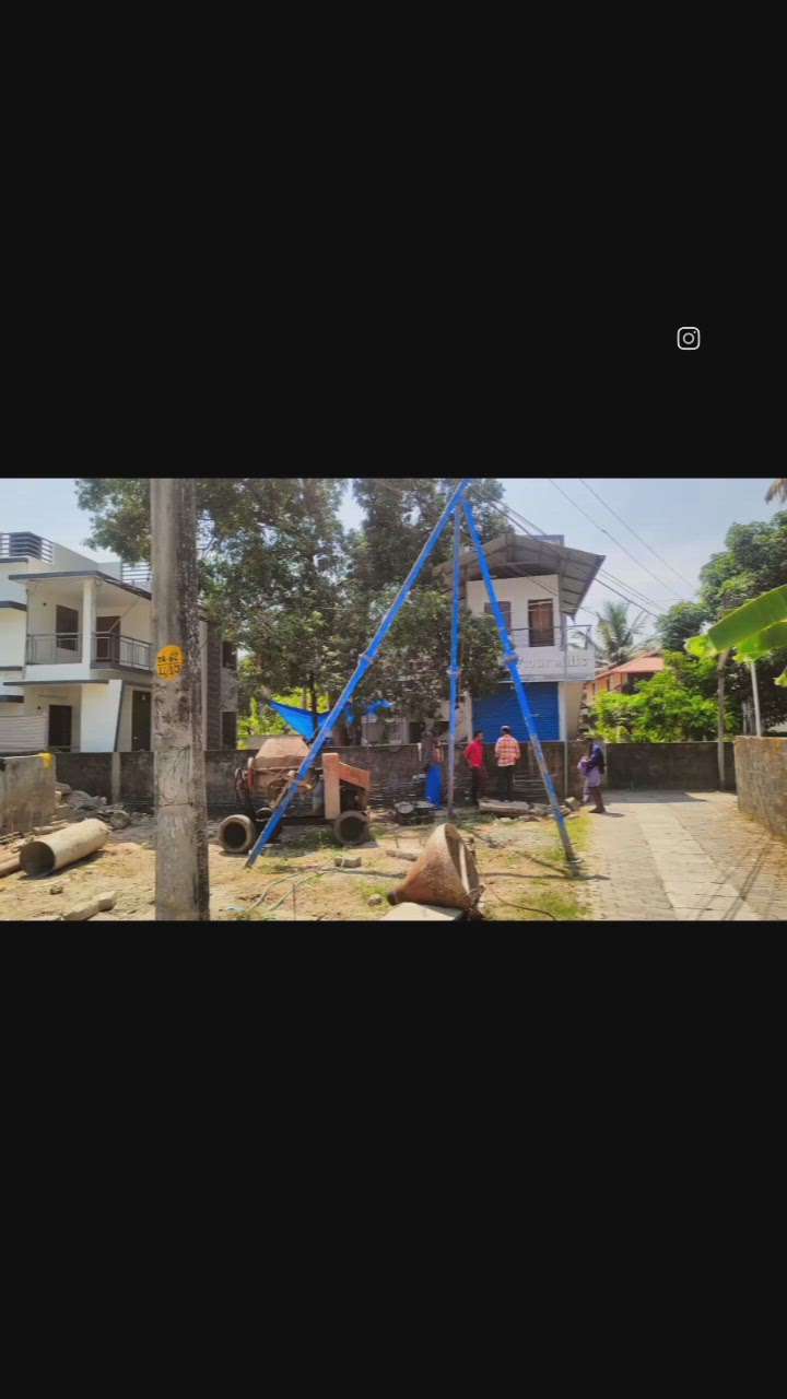 Next work at Ernakulam#Startingstage #pilingsite #constructionsite #residenceproject #CivilEngineer
