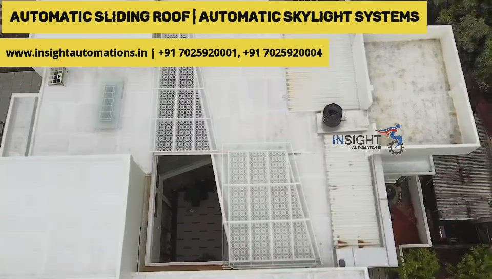 Automatic Skylight Solutions | Automatic Roof
#automaticroofing
#insightautomations
#HomeAutomation
