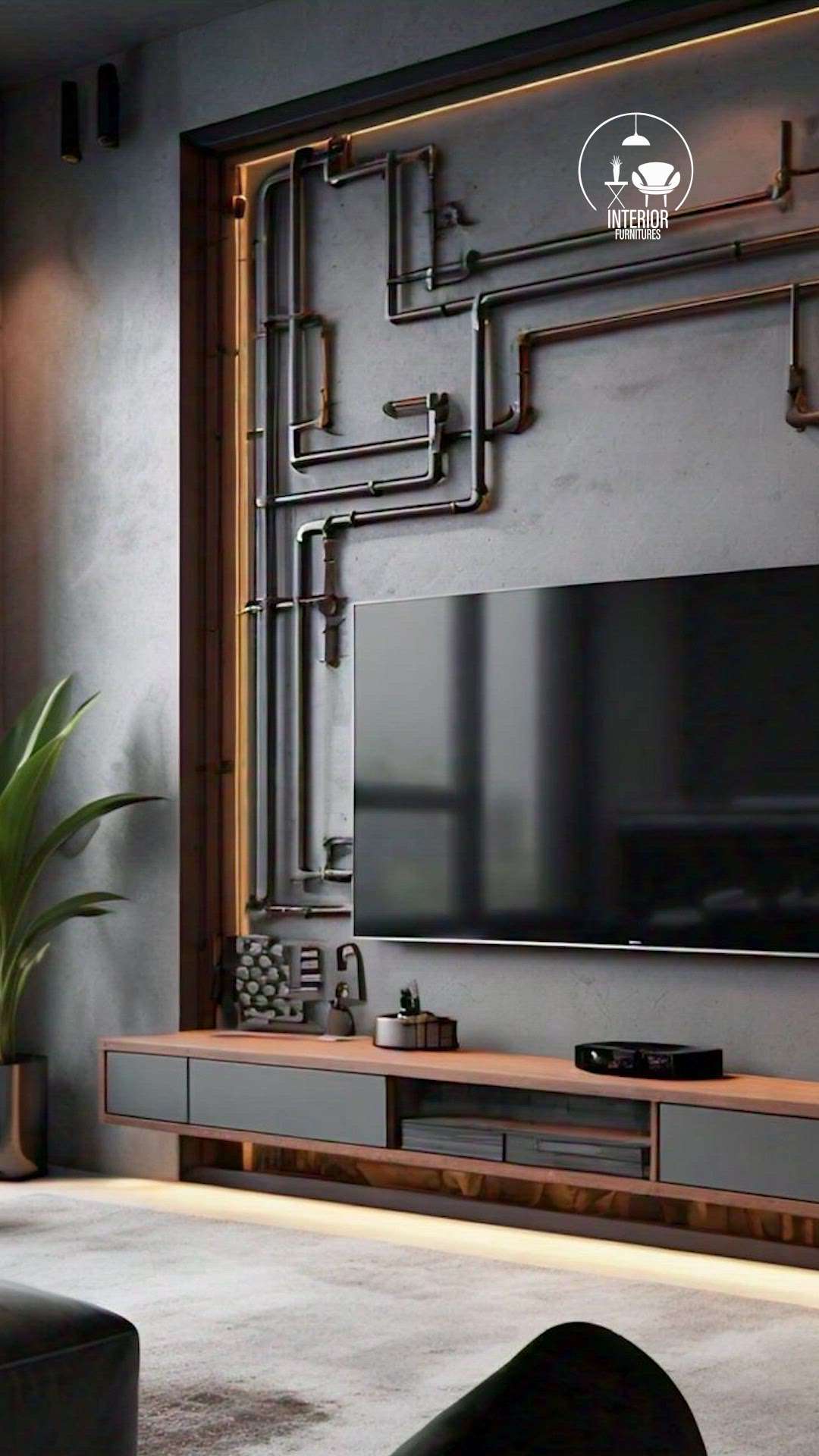 TV wall design  #TV #tvunits