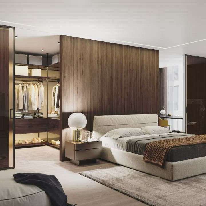Bedroom interior
+91836.879.1479 
. 
. 
. 
#wooden #carpenter #interior #bedroom #design #lighting #bestinteriors #bestdesign #beautifuldesigned #storeroom #beadhead #lamp #decor #paneling #FalseCeiling #homeideas