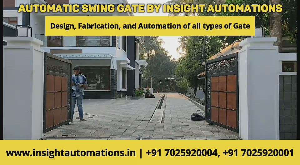 Design, Fabrication, and automation of swing Gate with HPL sheeet and Laser cut Design
+91 7025920004
+92 7025920001
#gateDesign
#gates