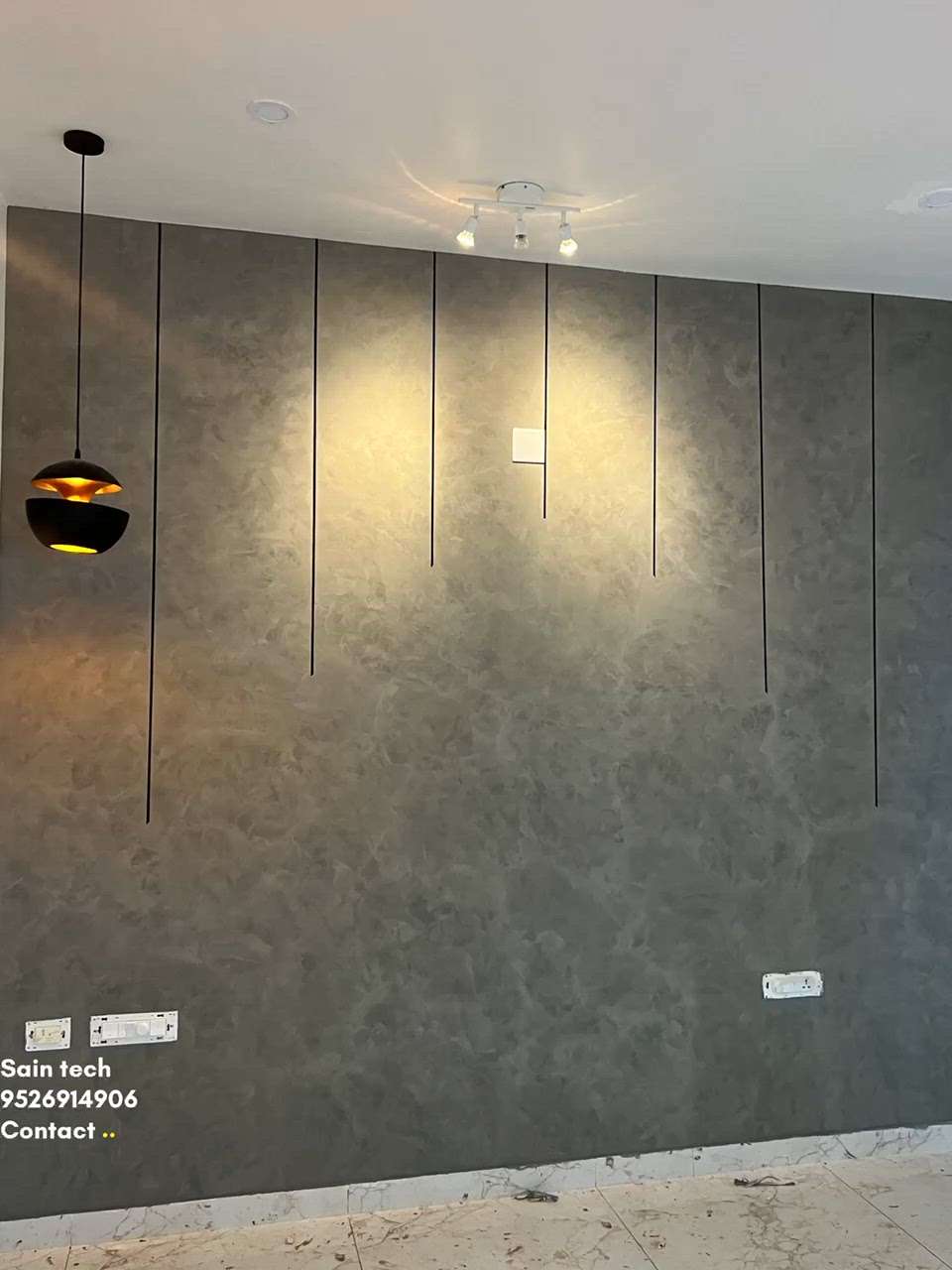 Interior wall designing #TexturePainting