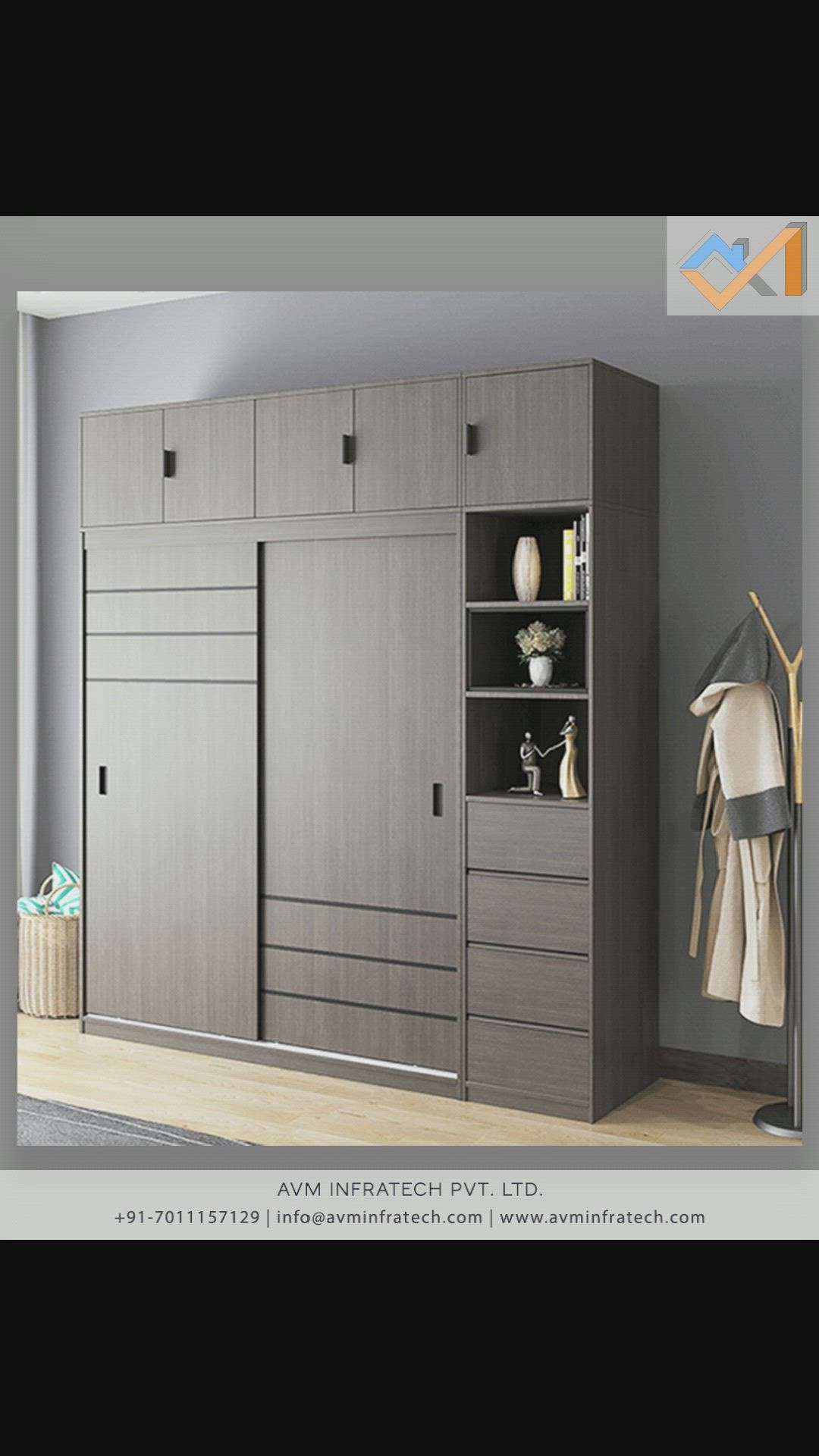 Modular wardrobes are modern-day closets with hanging space, drawers that make it convenient for us to arrange our belongings in a proper manner.


Follow us for more such amazing updates. 
.
.
#moderndesign #modular #modularwardrobe #wardrobe #almirah #architect #architecture #interior #interiordesign #rooms #clothing #fashion #trendy #latest #modern