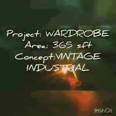 WARDROBE
15th showroom
Theme:Industrial  and vintage design blended 
Designer: ID  shadab sayed
LOCS

( Shortlisted as Best commercial Designer  in INDIAN DESIGNERS AWARD 2019-2020 for his 900cr peoject design   which got unique material hacking and ideas on INDIA'S  FIRST CLOUD KITCHEN

 #