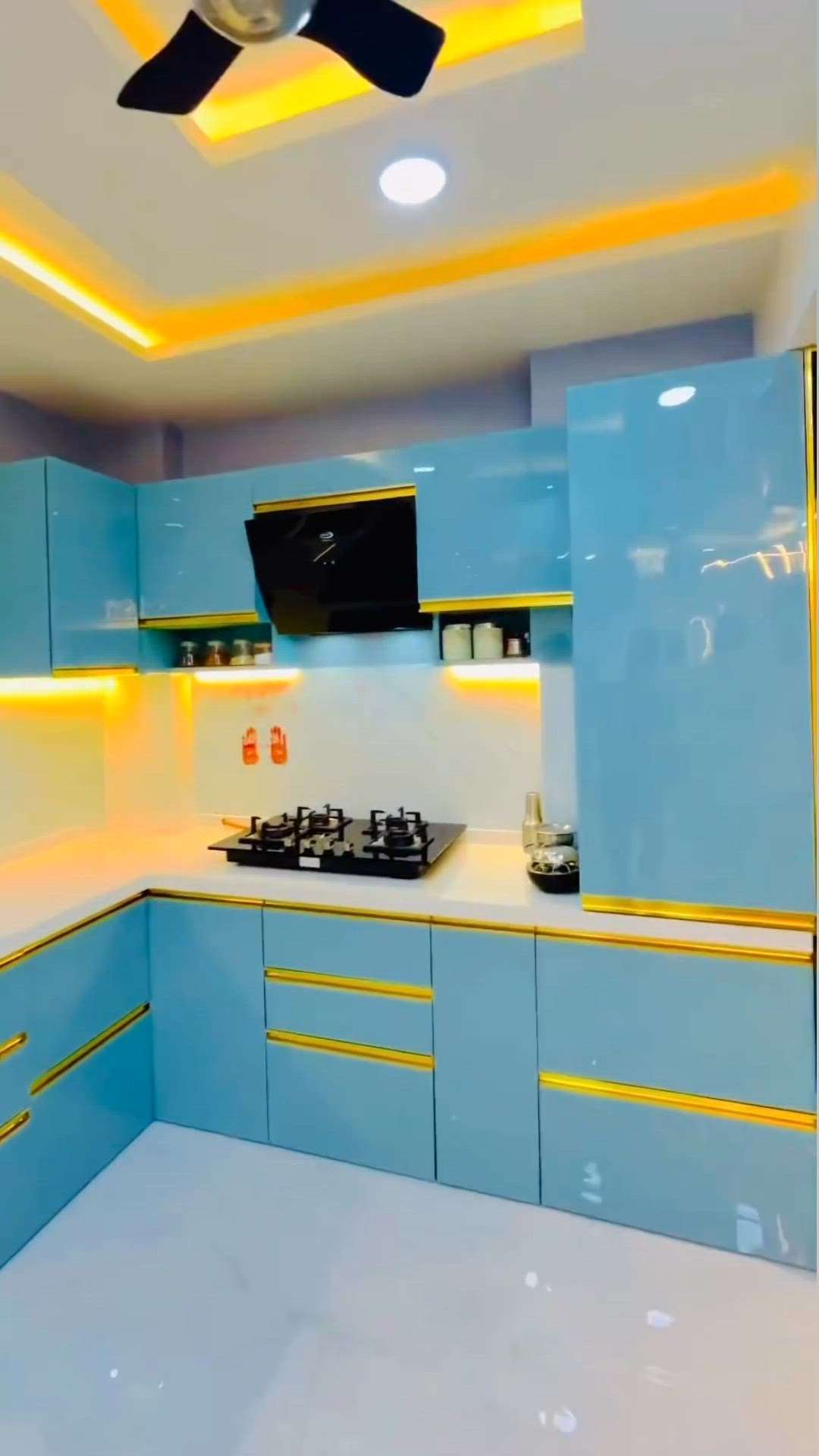 Full modular kitchen #KitchenIdeas
