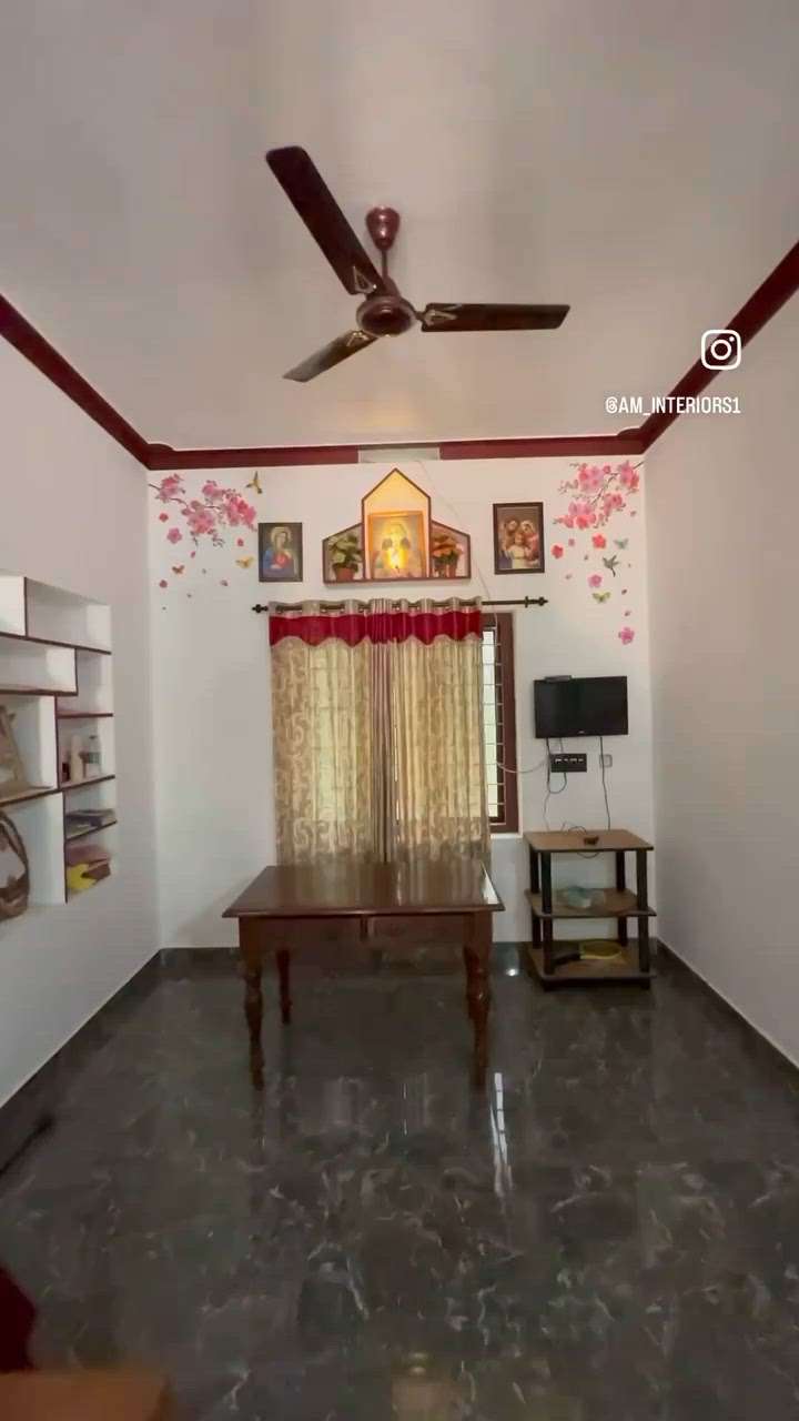 Tv Unit & prayer room Thrissur Kerala Mob 7907544304  #tvunits  #tvcabinet  #TVStand  #Prayerrooms  #PrayerCorner  #prayerroom