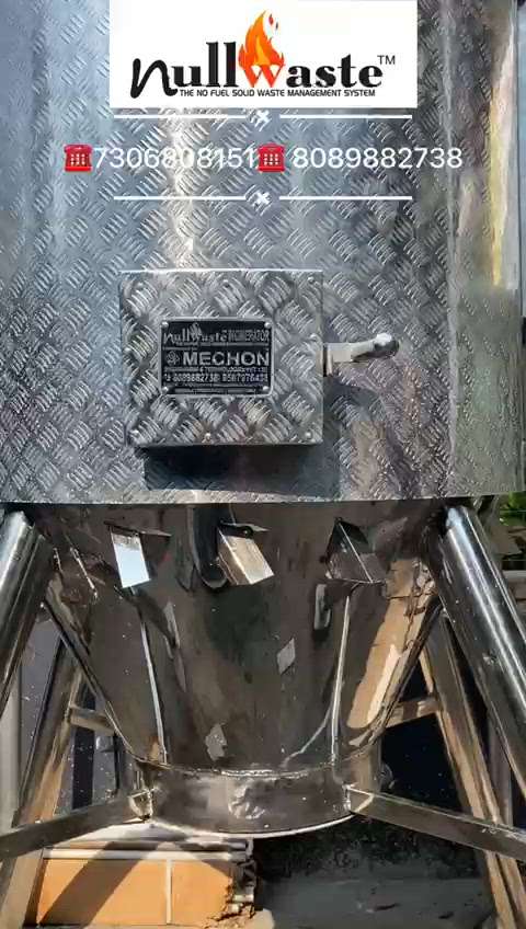 STAINLESS STEEL INCINERATOR WITH THERMAL INSULATION FIRST TIME IN KERALA ☎️7306808151 #mechonincinerator #koloapp #everyone #millionairehomes #trendinghouses #disign #wasteManagement #Waste_Water_Treatment- #incinerator #incineratormanufacturing #Residential_Waste #solarenergy #environmentfriendly #environmental #HomeDecor #InteriorDesigner #mechon  #nullwaste