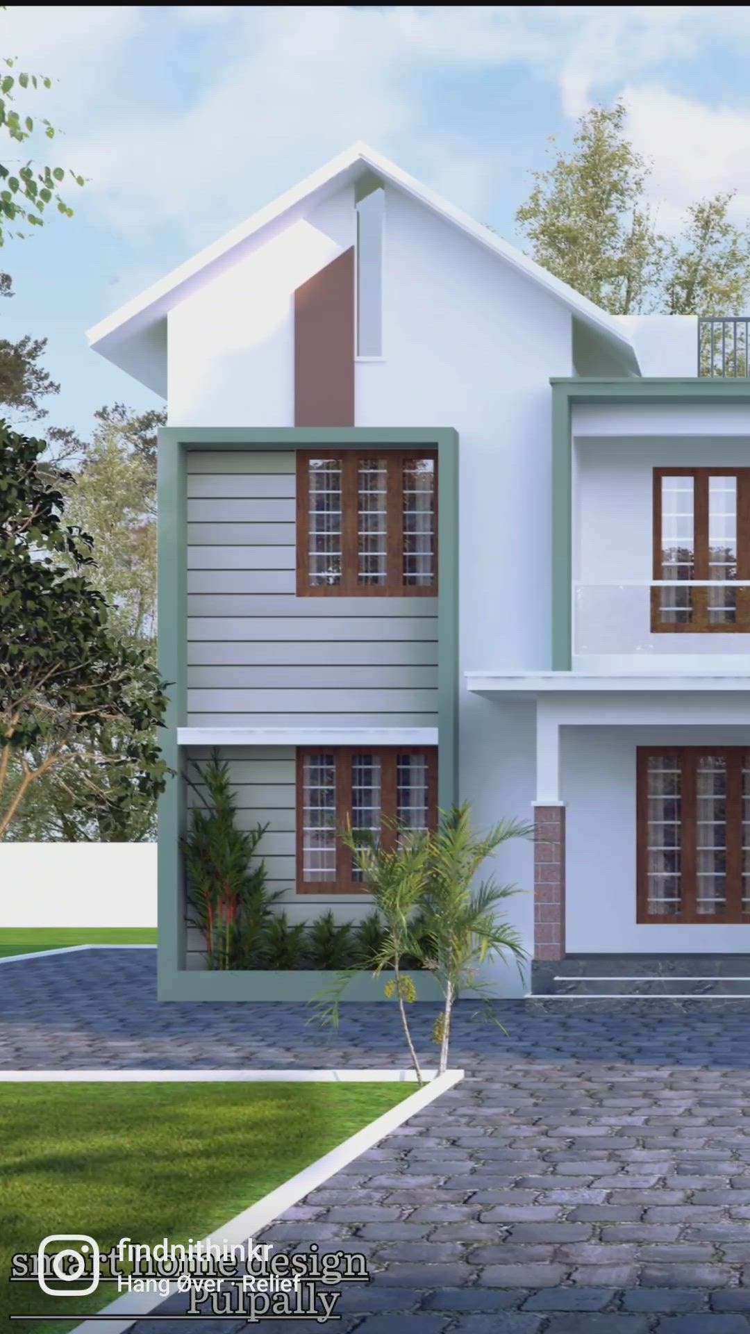 #exteriordesigns #3DPlans #KeralaStyleHouse