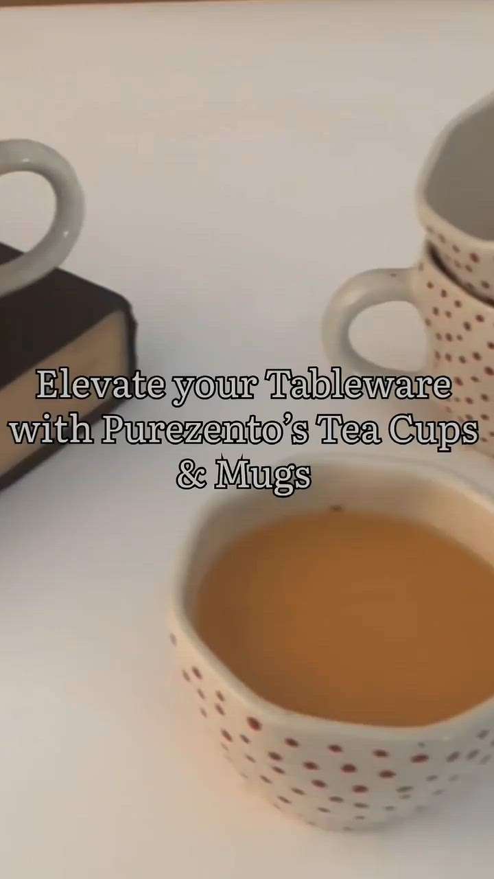 Elevate your tableware with our tea cups and mugs
#tableware #tablewaredesign #tabledecor #mugsmugsmugs #cups #coffeemugs #teacups #purezento #homedecorlovers #ceramics #diyhomedecorating #bohodecor #bohohomedecor #ａｅｓｔｈｅｔｉｃ #reelkarofeelkaro #explore #fyp #trendingaudio #trendingreels #muglover #cuplover #decorshopping