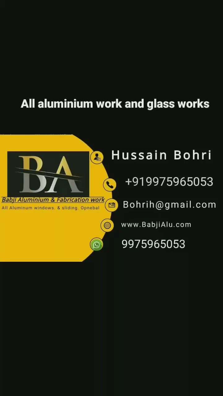 #AluminiumWindows all aluminium windows doors partition domal window openable structure glazing SS GLASS Railings and glass works contact BABJI ALUMINIUM AND GLASS WORKS......