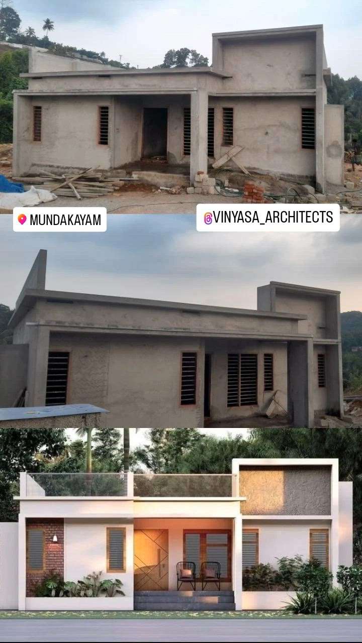 Plastering stage... 🏠 #vinyasaarchitects  #Architect  #architecturedesigns  #plastering  #KeralaStyleHouse  #keralastyle  #SmallHomePlans  #new_home  #simple  #HouseDesigns #3BHKHouse