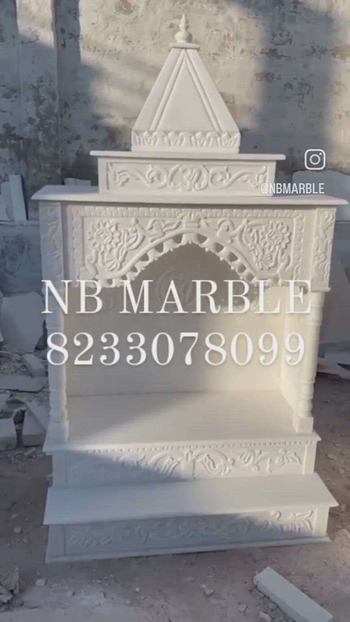 White Marble Carving Temple

Decor your Pooja Room with beautiful Temple

We are manufacturer of marble and stone Temple

We make any design according to your requirement and size

More Information Contact Me
8233078099

 #templedesing #Prayerrooms #MarbleFlooring #nbmarble #whitemarble #templestoneworks