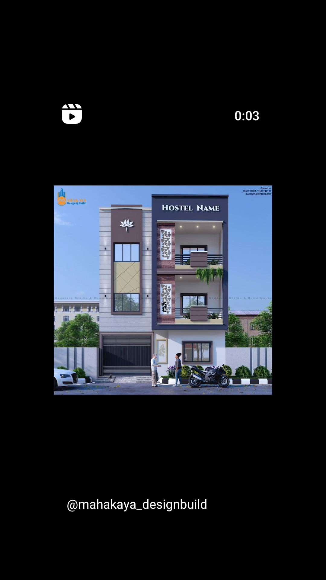 Modern Elevation Design🏬
Commercial building 

Mahakaya Design and Build 
mahakaya.db@gmail.com

_____________________________
 #design #building #designer #facade #civilengineering #modern #homedesign #interiors #exterior #architecture #lumion #sketchup #render #housedesign #resindentialdesign #autocad #engineer #architect #artist #designer #3dmodel #3dsmax