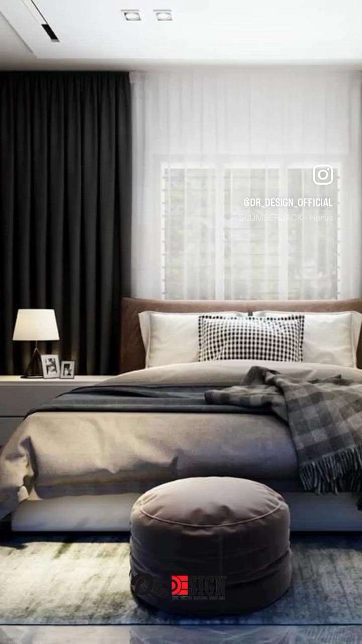 Bedroom decor 

#interiordesign
#keralahome #keralagram  #Architect #BedroomDecor #MasterBedroom #GuestRoom #curtain