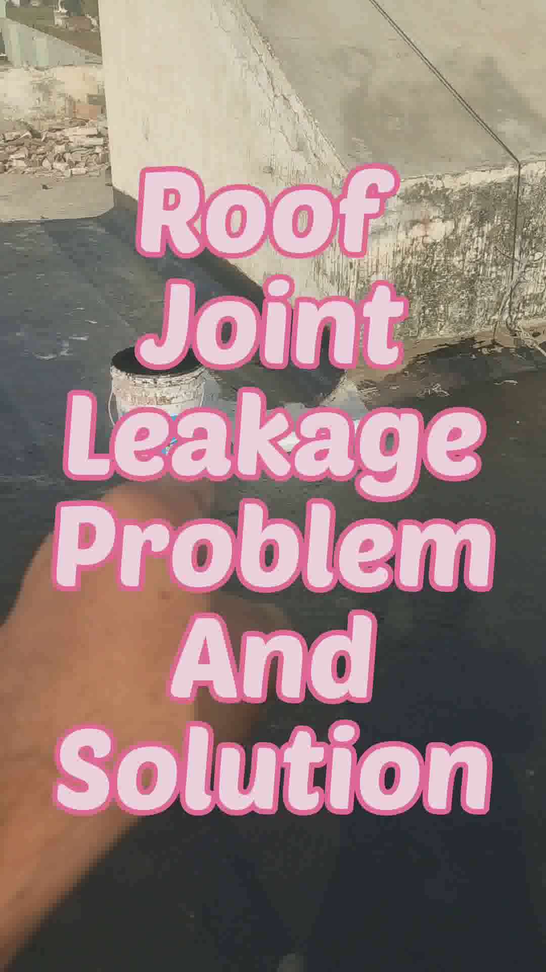 Roof joint leakage solution
 #roofwaterproofing