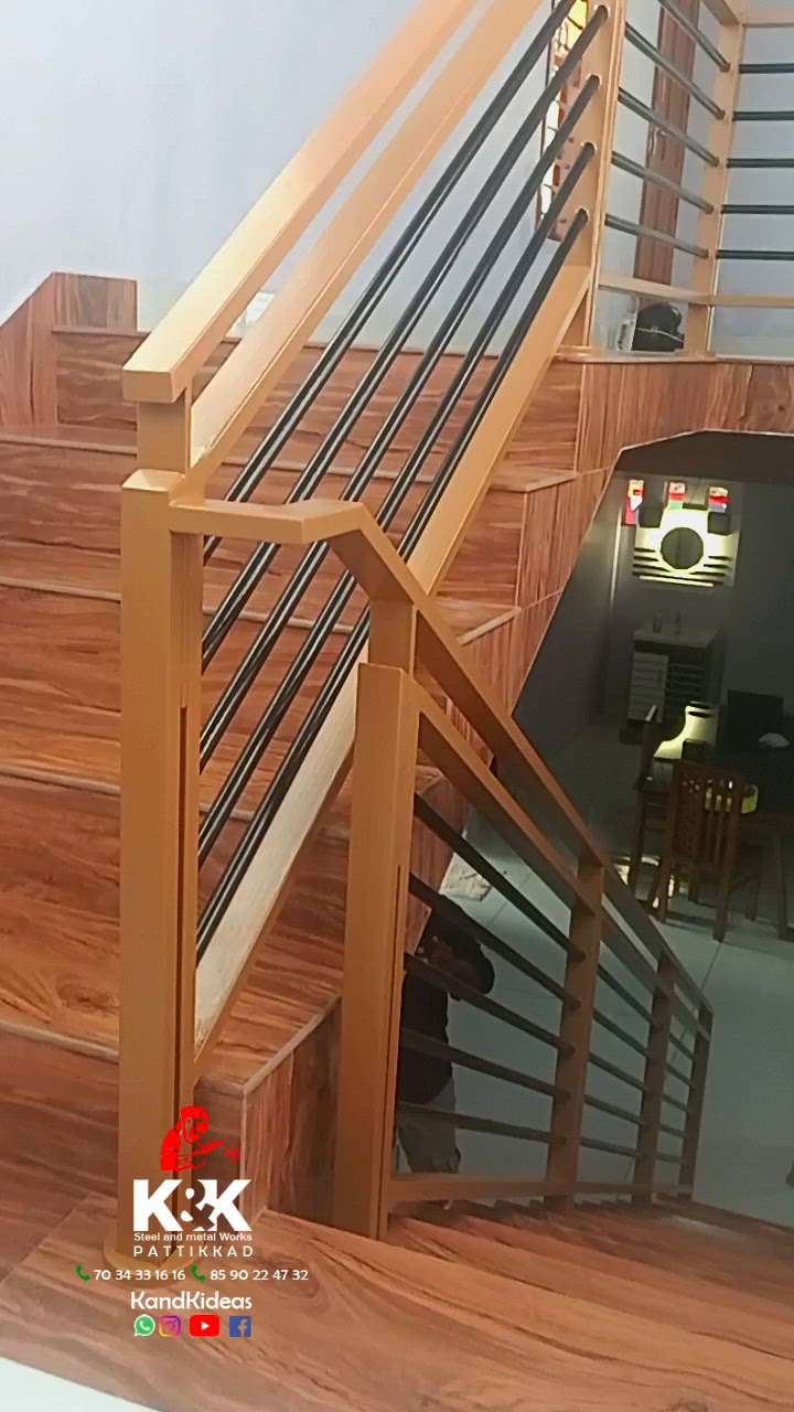 #StaircaseDecors  #kandk  #new  #stair  #home  #മോഡേൺ