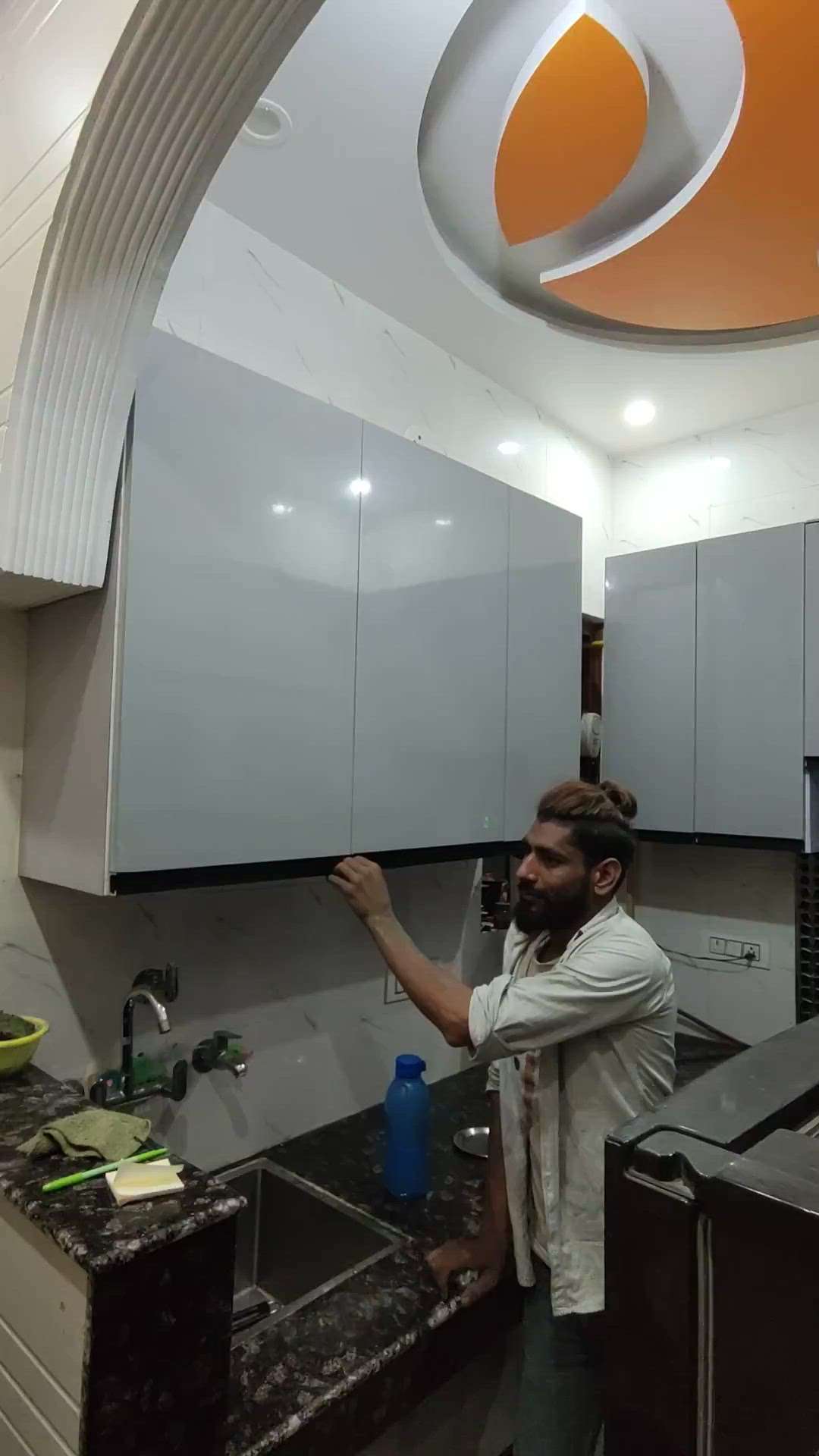 #pvc modular kitchen