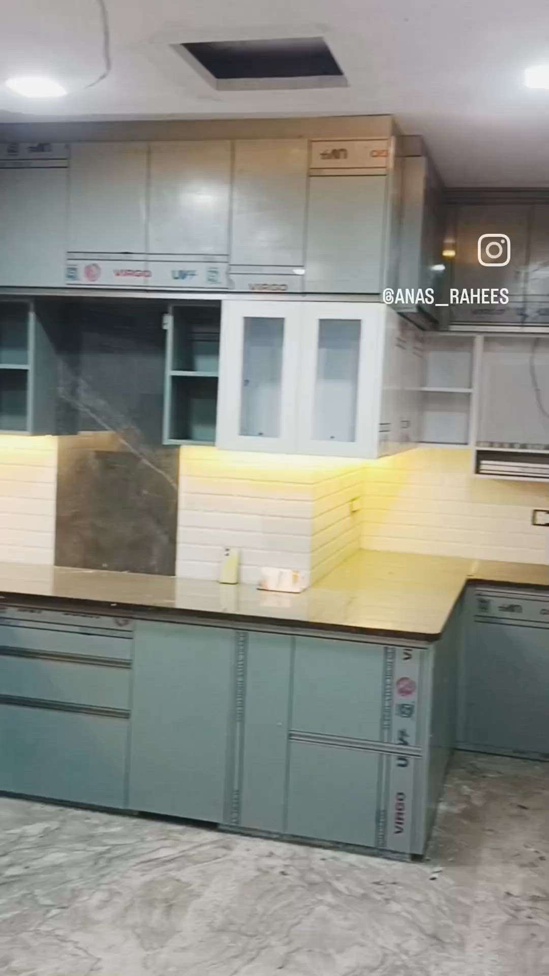 luxury modular kitchen design ideas  #viralvideo