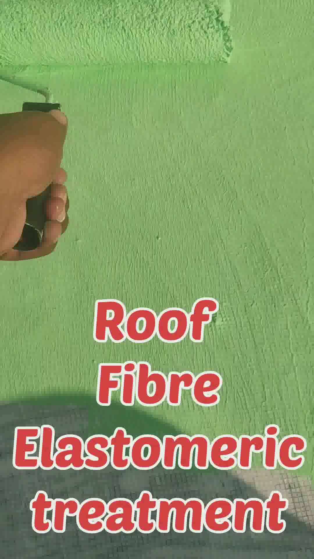 roof fibre elastomeric treatment
 #WaterProofing