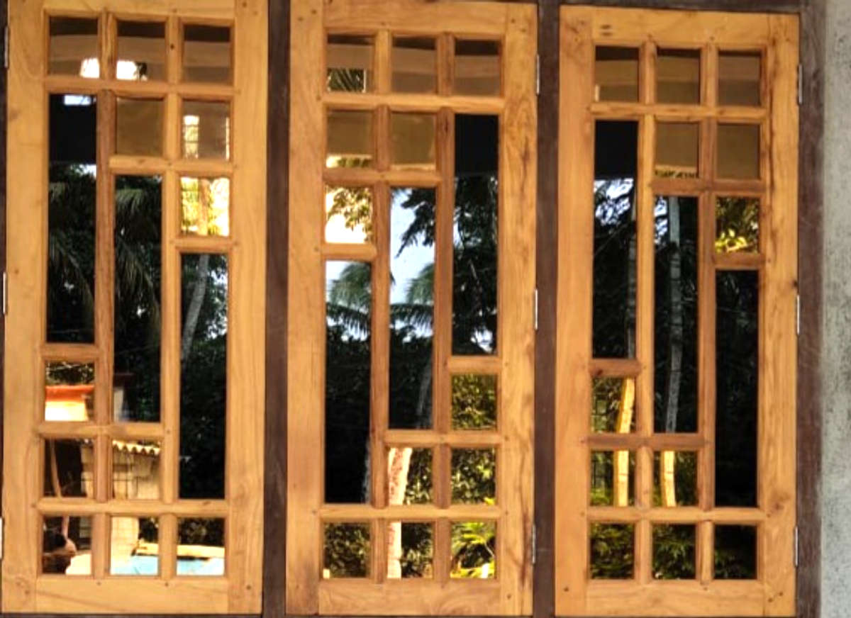 wooden window designs in kerala