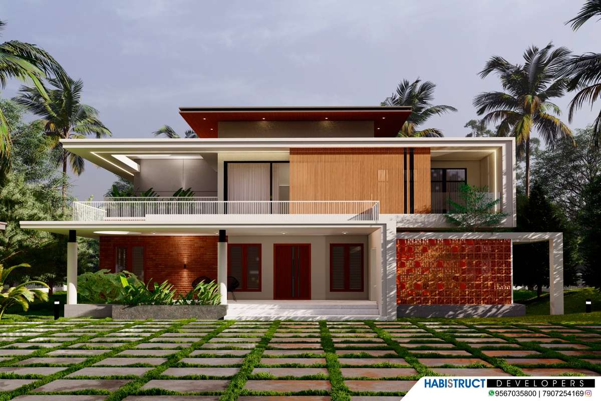 Designs by Civil Engineer HABISTRUCT Developers, Kollam | Kolo
