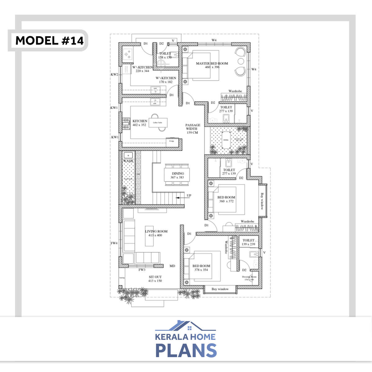 Designs by 3D & CAD Home Designers, Kozhikode Kolo