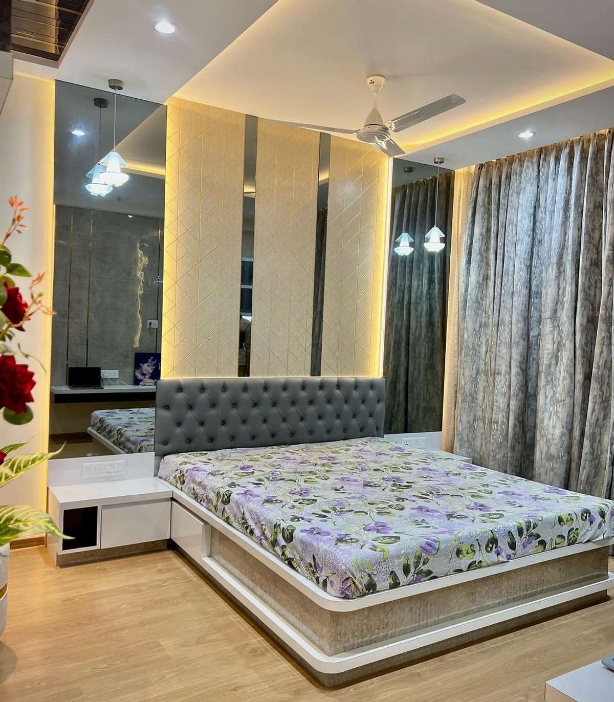 Ceiling, Furniture, Lighting, Storage, Bedroom Designs by Interior Designer MAJESTIC INTERIORS ®, Faridabad | Kolo