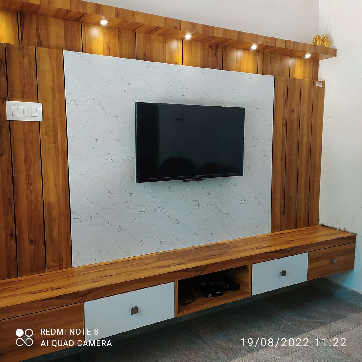 tv stand plywood design