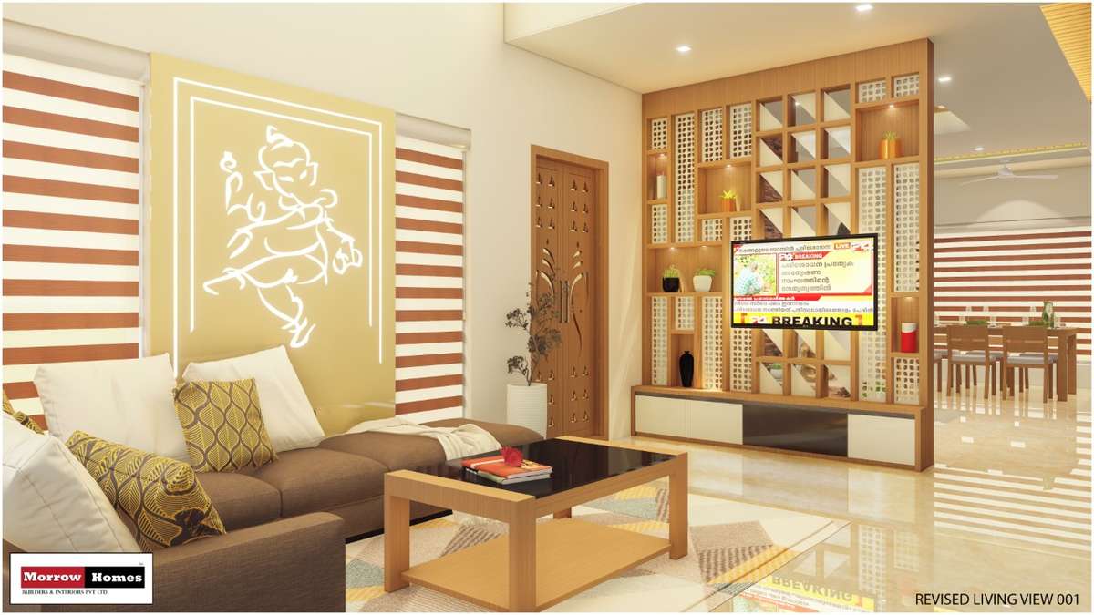 Living, Lighting, Furniture, Storage, Table Designs by Architect morrow home designs, Thiruvananthapuram | Kolo