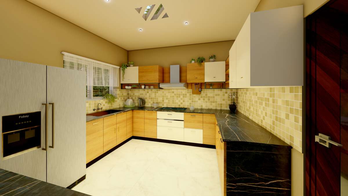 Kitchen, Storage, Furniture, Home Decor Designs by Civil Engineer Pranav V S, Thrissur | Kolo