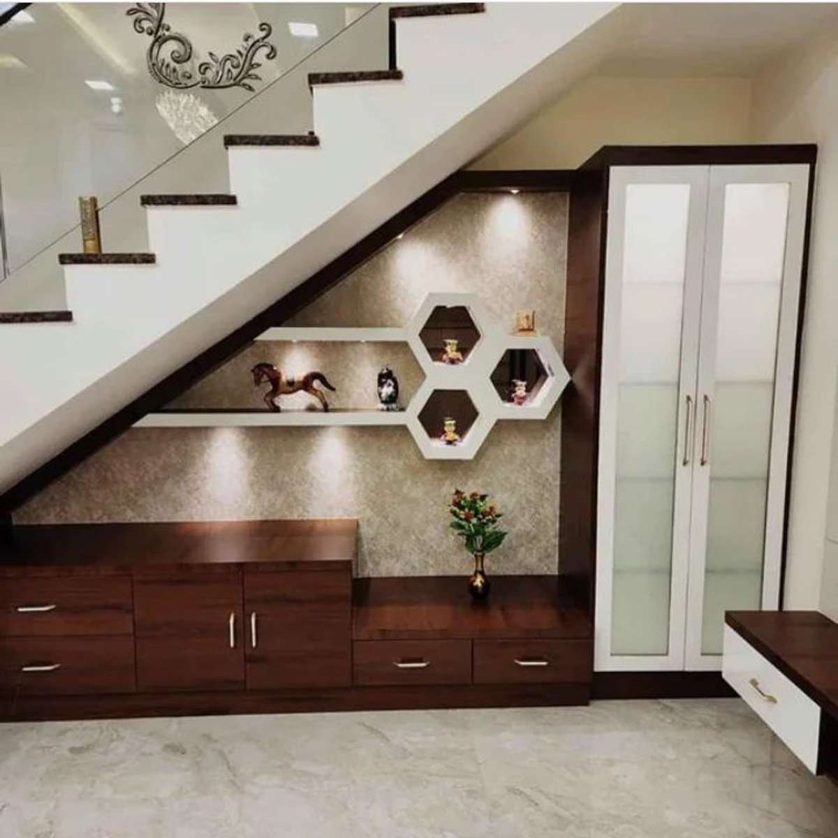 Furniture, Living, Table, Storage, Staircase Designs by Interior Designer Dilshad Khan, Bhopal | Kolo