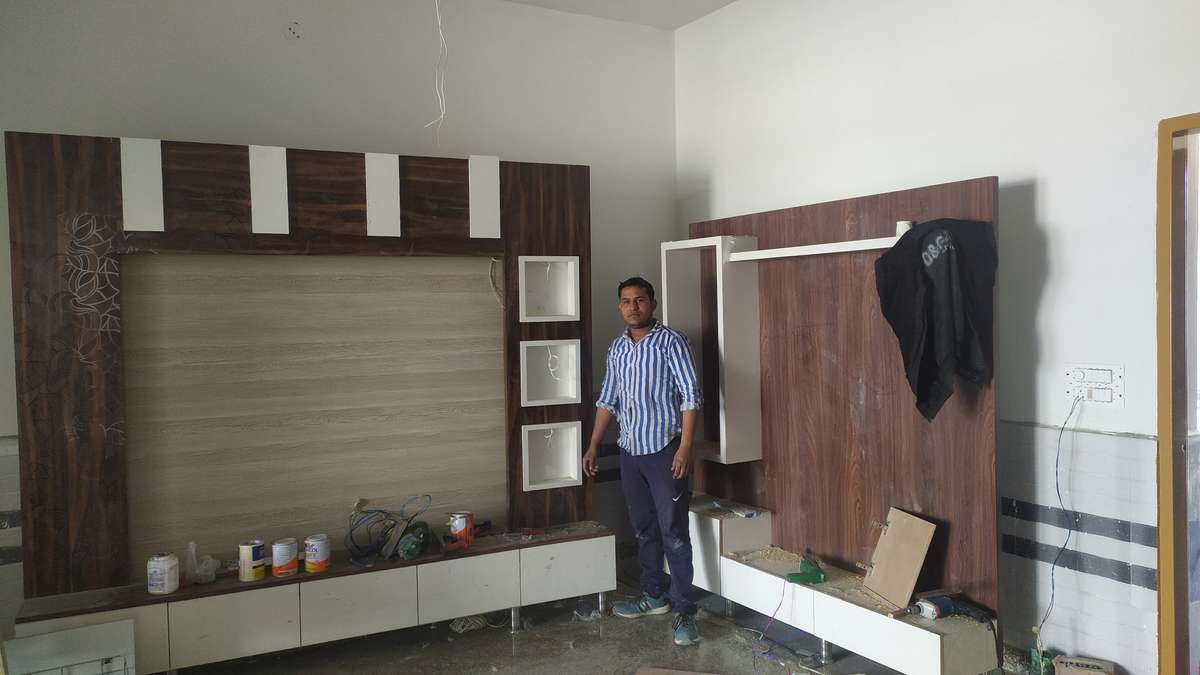 Living, Storage Designs by Carpenter vikas jangra, Sonipat | Kolo
