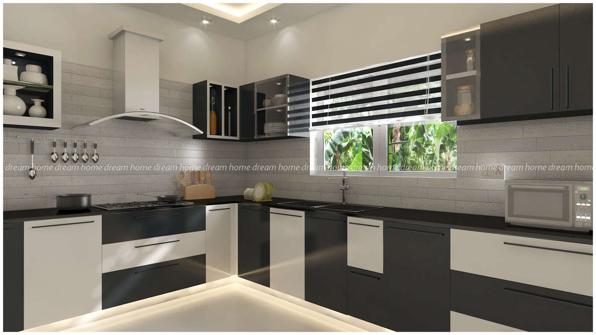 Kitchen, Storage Designs by Interior Designer sani sanu, Kottayam | Kolo