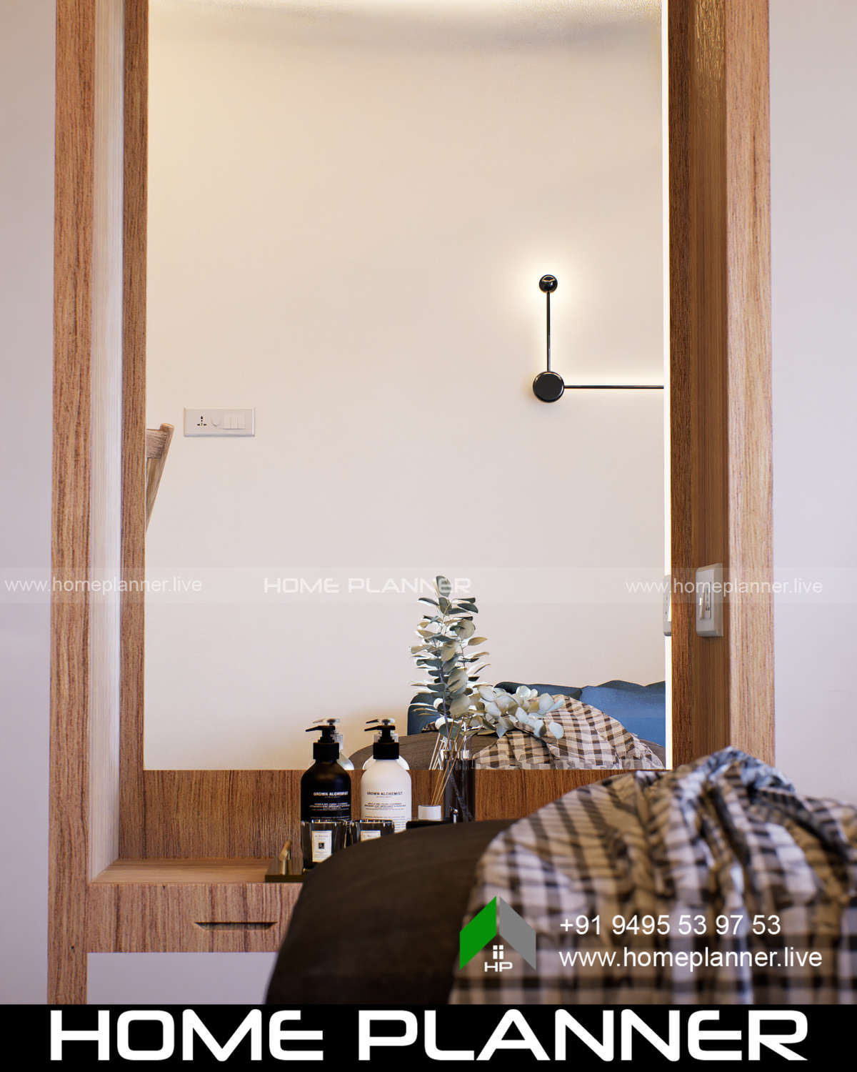 Furniture, Storage, Bedroom, Door, Wall Designs by Civil Engineer HOME PLANNER, Kollam | Kolo