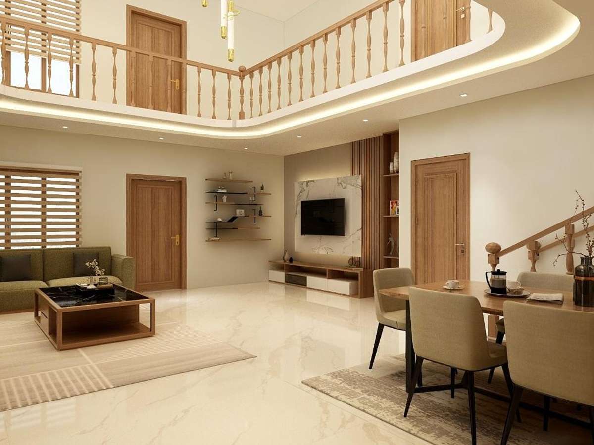 Furniture, Living, Table, Storage Designs by Interior Designer Ibrahim Badusha, Thrissur | Kolo