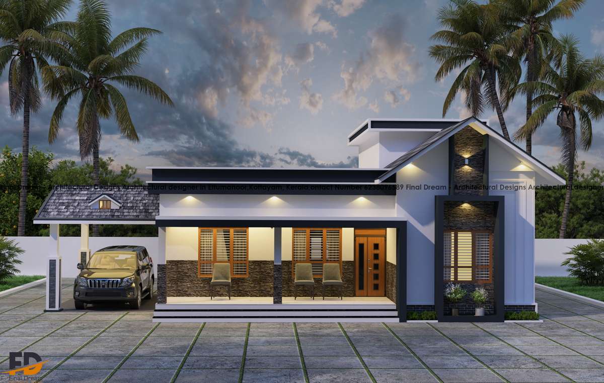 Exterior, Lighting Designs by Interior Designer Sreereng c, Kottayam | Kolo