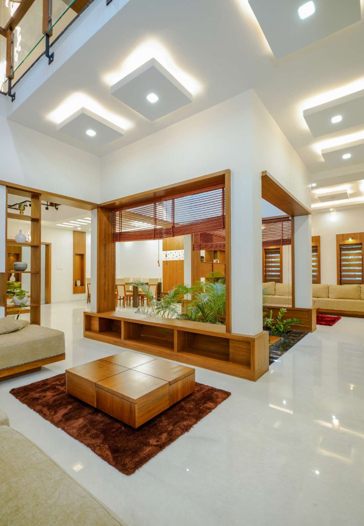 Lighting, Ceiling, Table, Living Designs by Interior Designer Manzoor manu, Malappuram | Kolo